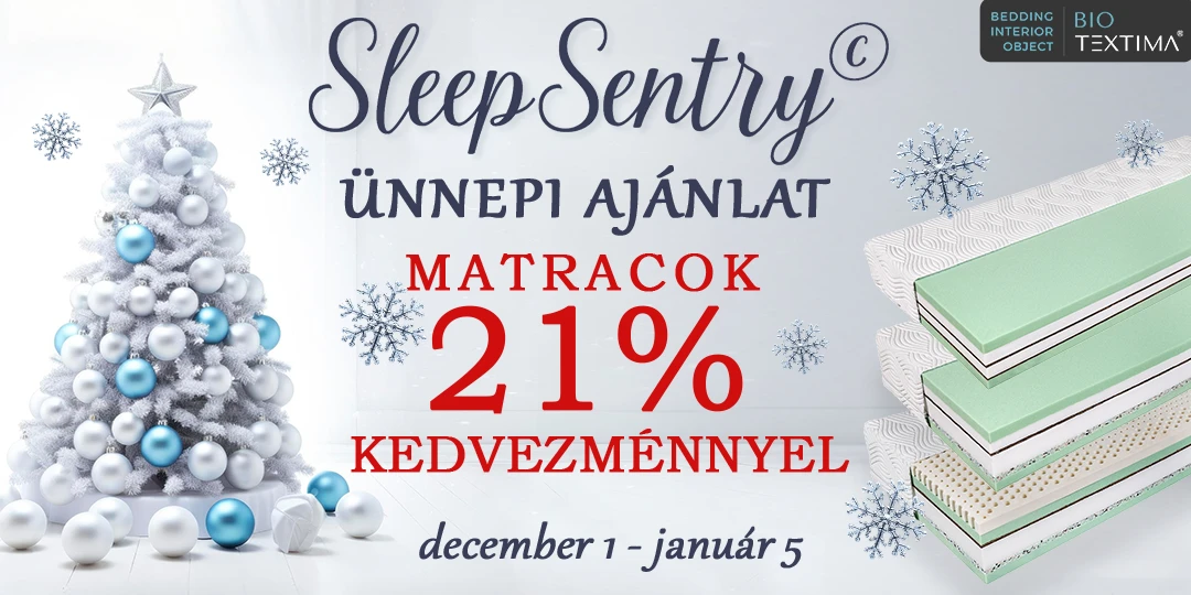 Bio-Textima matracok 21% kedvezménnyel