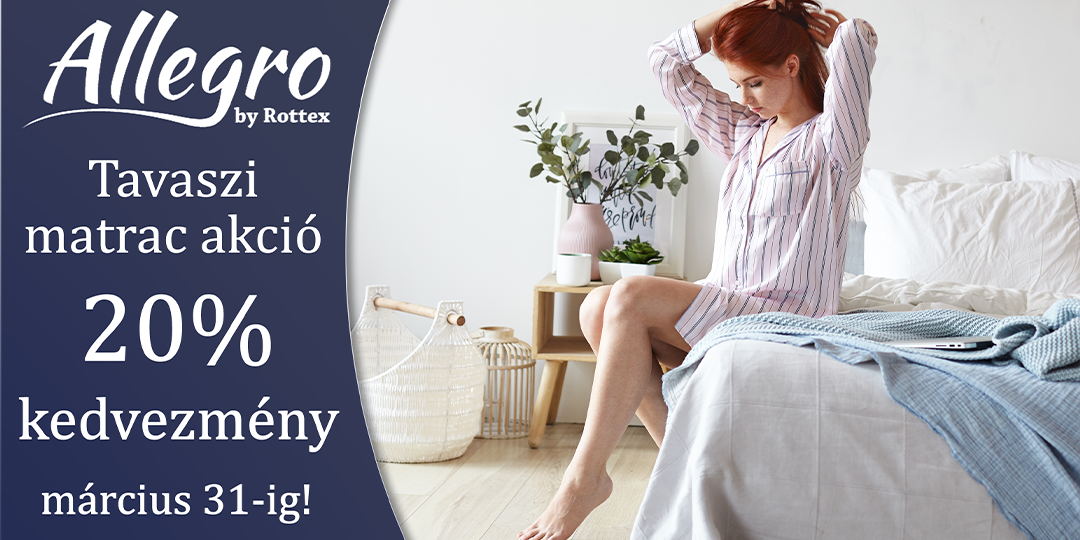Rottex Allegro matrac akció