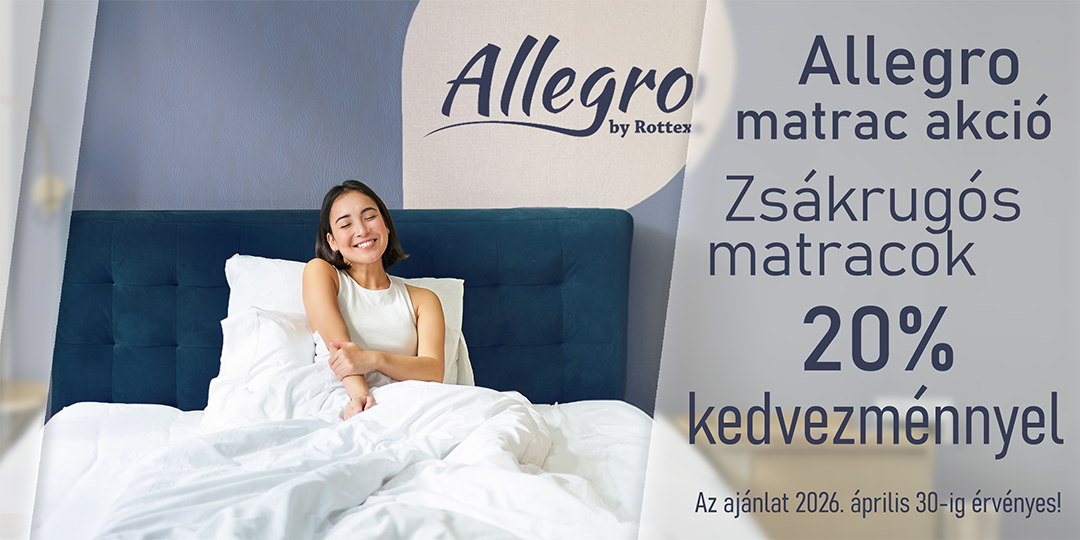 Rottex Allegro rugós matrac akció