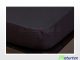 Naturtex Jersey fitted bed sheet - black 140-160x200 cm