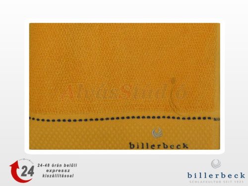 Billerbeck Kadmium sárga törölköző 50x100 cm