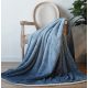 Naturtex polyester blanket - Ombre blue 150x200 cm