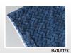 Naturtex polyester blanket - Ombre blue 150x200 cm