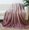 Naturtex polyester blanket - Ombre coral 150x200 cm