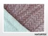 Naturtex polyester blanket - Ombre coral 150x200 cm