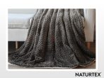 Naturtex poliészter pléd - Ombre grey 150x200 cm