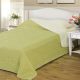 Naturtex Emily microfiber coverlet - beige-green 235x250 cm