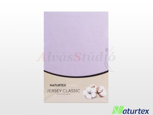 Naturtex Jersey fitted bed sheet - orchid purple 180-200x200 cm