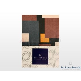   Billerbeck Bianka 3-piece cotton-satin bed linen set - checkered