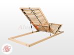   DoubleFlex 6V-N - 28 plywood slatted gas spring bed base with head and foot elevation 140x200 cm