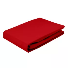 Elegante Jersey gumis lepedő Piros 90-100x200 cm