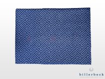 Billerbeck Bianka 3-piece cotton-satin bed linen set - blue