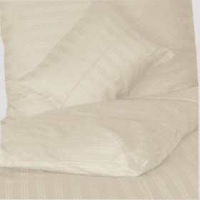   Billerbeck Réka 3-piece cotton-satin bed linen set - Panna Cotta