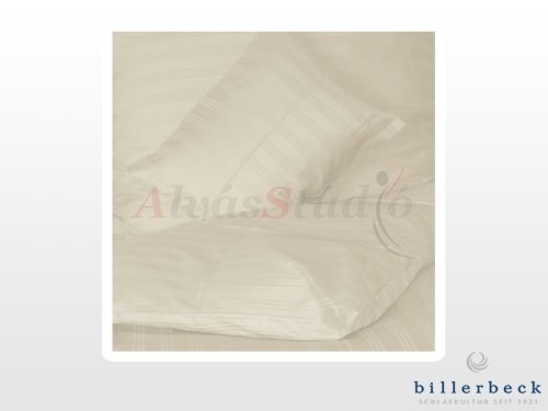 Billerbeck Réka 3-piece cotton-satin bed linen set - Panna Cotta