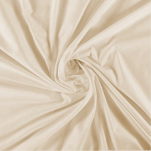 Billerbeck Rozina cotton bed sheet - Panna cotta 170x275 cm