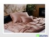 Naturtex 3-piece cotton-satin bed linen set - Margot