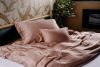 Naturtex 3-piece cotton-satin bed linen set - Margot