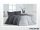 Naturtex 3-piece cotton bed linen set - Sky grey