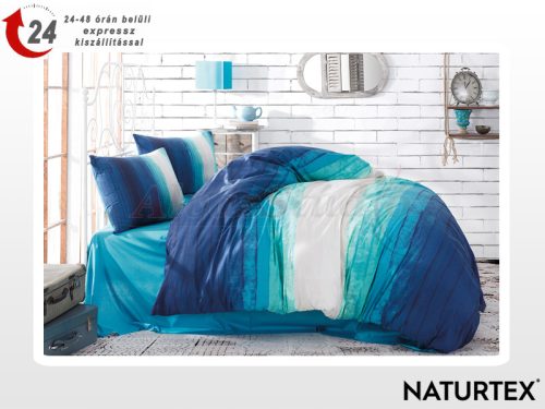 Naturtex 5-piece cotton bed linen set - Ocean