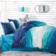 Naturtex 5-piece cotton bed linen set - Ocean