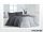 Naturtex 5-piece cotton bed linen set - Sky grey