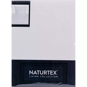   Naturtex 3 részes pamut-szatén ágyneműhuzat - angol szélű Jacquard fehér
