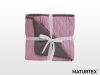 Naturtex microfiber ágytakaró - szürke-rózsaszín 235x250 cm