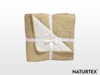 Naturtex microfiber ágytakaró - beige-cream 140x240 cm