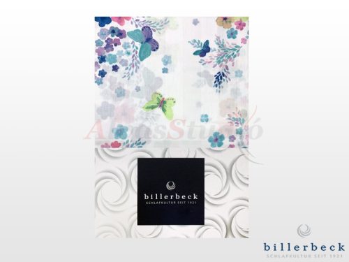 Billerbeck Bianka 3-piece cotton-satin bed linen set - butterfly