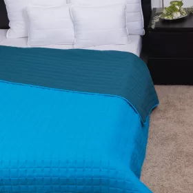   Naturtex Laura microfiber ágytakaró - türkizkék 235x250 cm