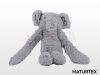 Naturtex Baby Design pléd - szürke Elefánt plüssel