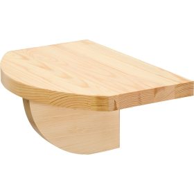 Möbelstar 400 - natúr fenyő könyvtartó konzol