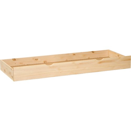 Möbelstar 034 - plain pine underbed storage drawer (3/4 size)