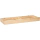 Möbelstar 011 - plain pine underbed storage drawer (full size)