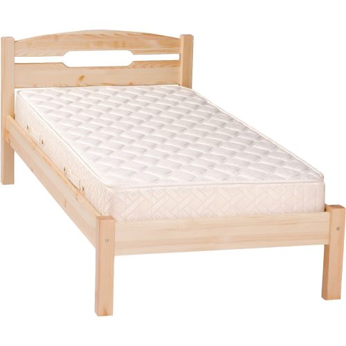 Möbelstar 369 - plain pine bed frame 90x200 cm