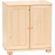 Möbelstar 121 - 2 door plain pine dresser