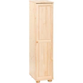   Möbelstar 211 - 1 ajtós natúr fenyő szekrény (akasztós)