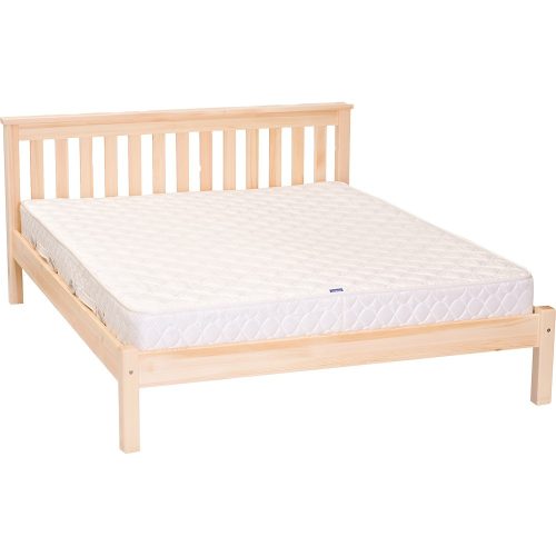 Möbelstar 346 - plain pine bed frame 160x200 cm