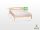 Möbelstar 368 - plain pine bed frame 180x200 cm
