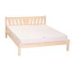 Möbelstar 388 - plain pine bed frame 180x200 cm