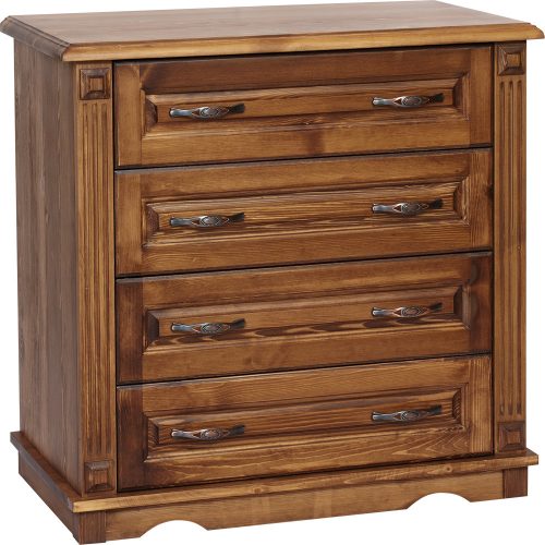 Möbelstar CLA 127 -  4 door stained pine dresser