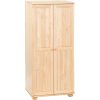 Möbelstar 221 - 2 door plain pine wardrobe 