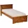 Möbelstar CLA 90G - pácolt fenyő ágykeret gázrugós ágyneműtartóval 90x200 cm