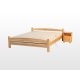 Kofa Monori - plain pine bed frame 140x200 cm