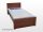 Kofa Wiking - plain pine bed frame 140x200 cm