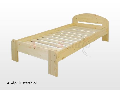 Kofa Klaudia - beech bed frame 90x200 cm