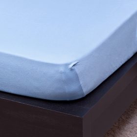 Naturtex Jersey gumis lepedő Világoskék