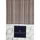 Billerbeck Bianka 2-piece cotton-satin bed linen set - brown stripes