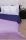 Naturtex Laura microfiber coverlet - purple-light purple 235x250 cm