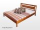 Kofa Ruby - plain pine bed frame 90x200 cm